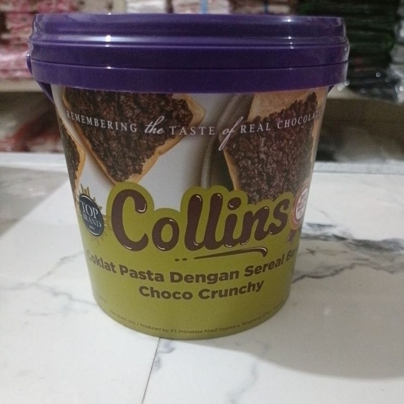 

Collins coklat choco cruncy 1kg