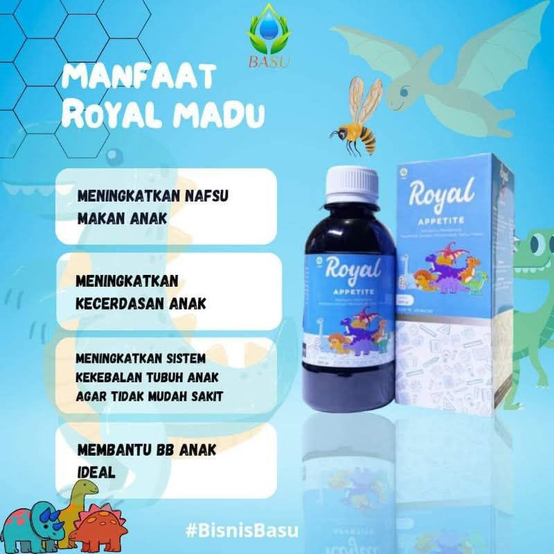 

Madu Royal Appetite BASU syariah BPOM