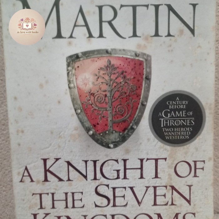 A Knight of Seven Kingdoms George RR Martin Game of Thrones Series Prequel Novel Fantasy Bahasa Ingg