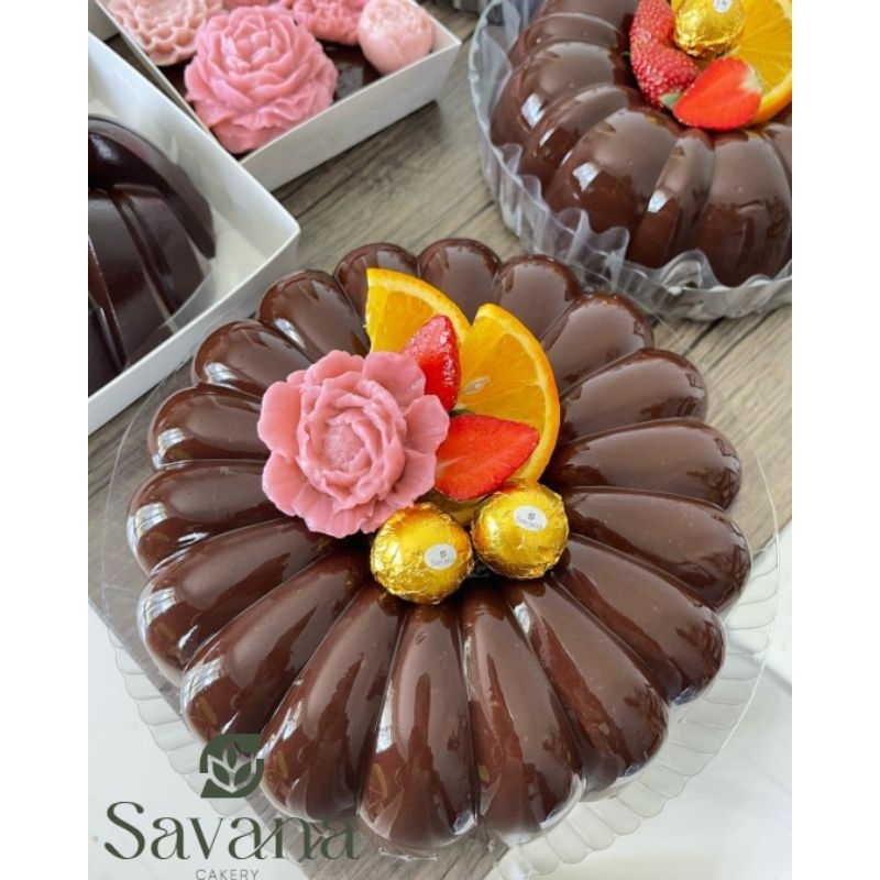 

SAVANA CAKERY - PUDING BROWNIES dengan Topping 22CM