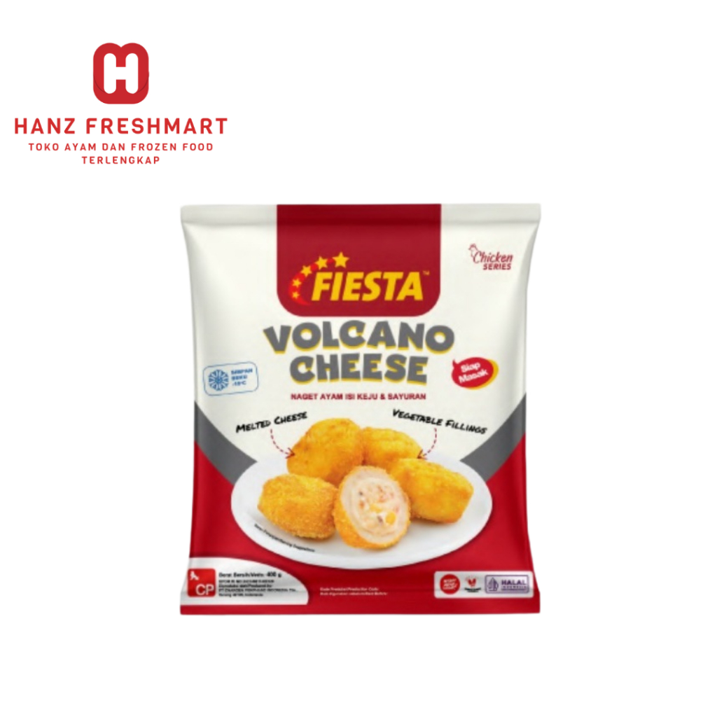 

Fiesta Volcano Cheese 400gr - Hanz Freshmart