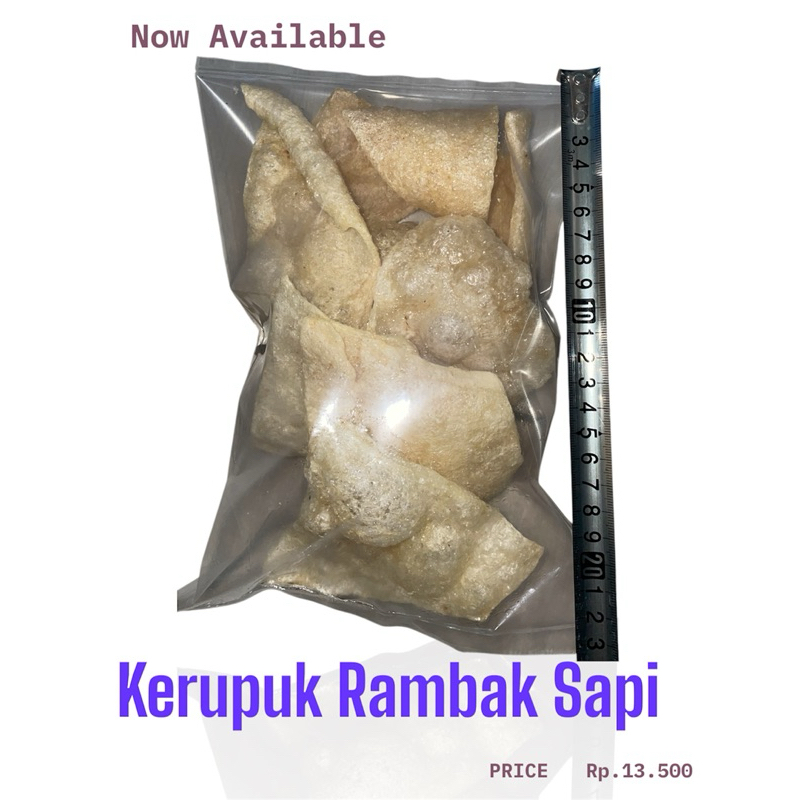 

Kerupuk Rambak Sapi Asli tulungagung siap makan