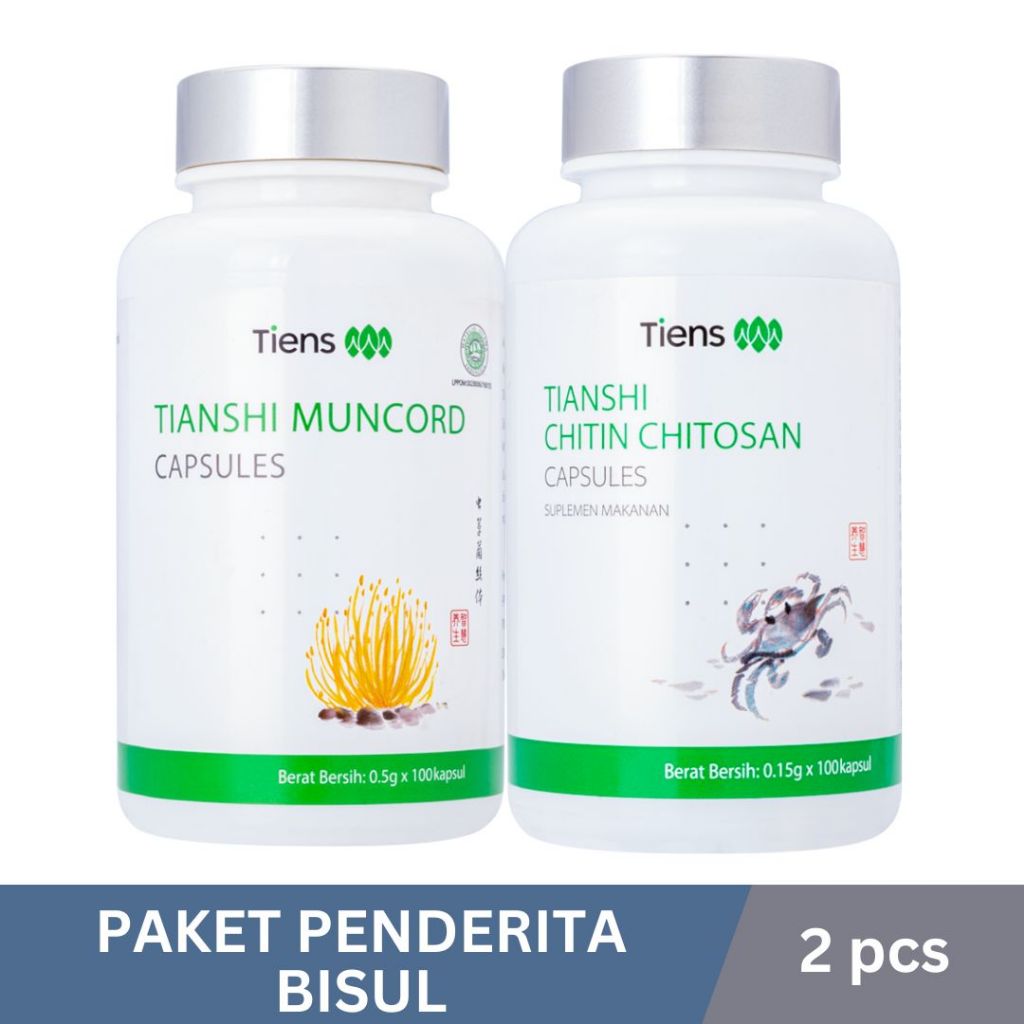 Tiens Paket Penderita Bisul - Solusi Penyakit Bisul Muncord & Chitosan