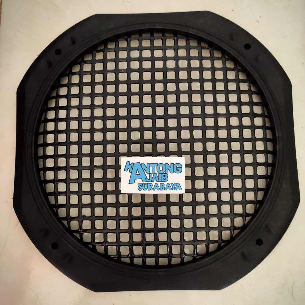Grill Speaker Kotak 12" Cover Speaker 12 inch Ram Grill Speaker Tutup Grill Speaker 12 inch Pigura G