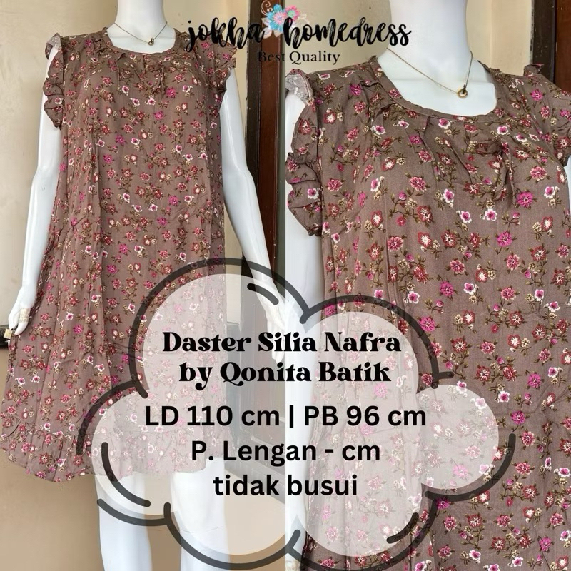 Daster Yukensi Silia Nafra by Qonita Batik Pekalongan