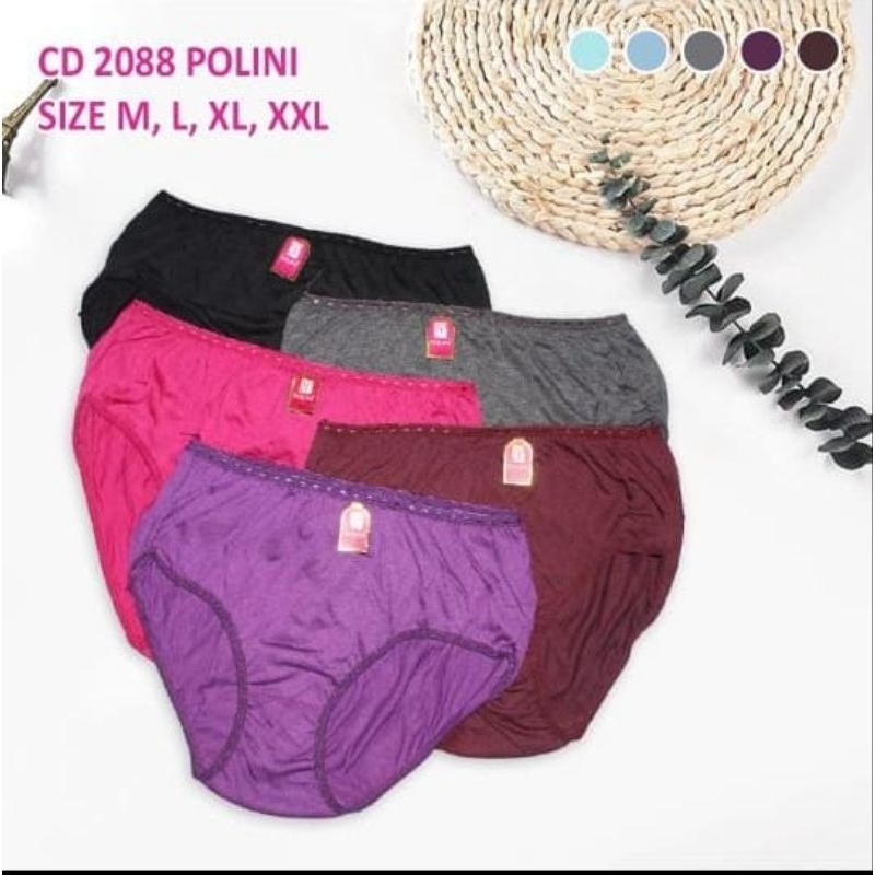 CELANA DALAM WANITA POLINI 2088+celana dalam polos wanita POLINI