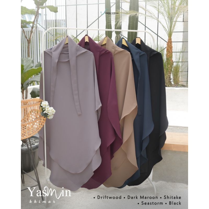 French Khimar Yasmin Series | Ummu Sarah | Mazen Anti UV