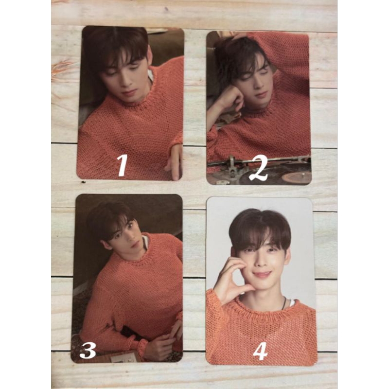 Photocard Cha Eun Woo ASTRO JOTM starry caravan official