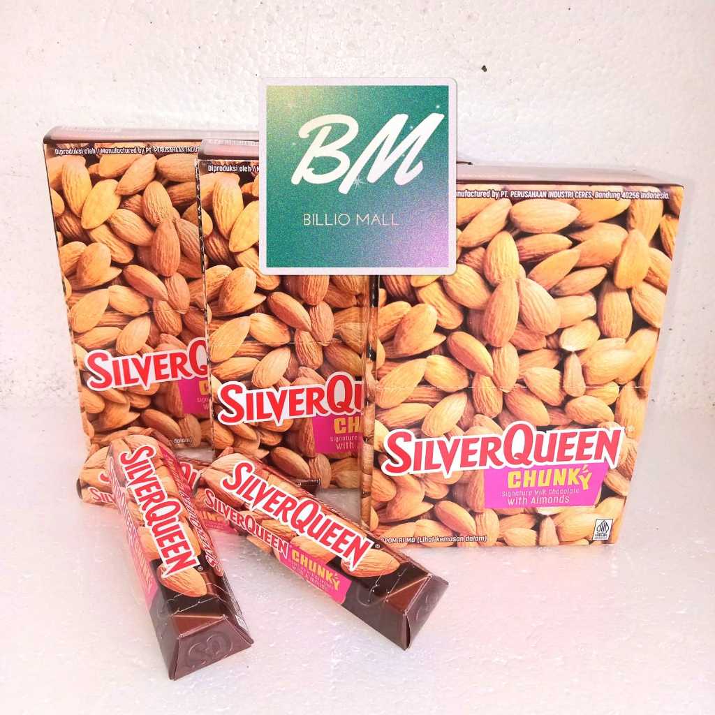 

SilverQueen Chunky Bar 26 gr 1 Box (isi 12 Pcs)