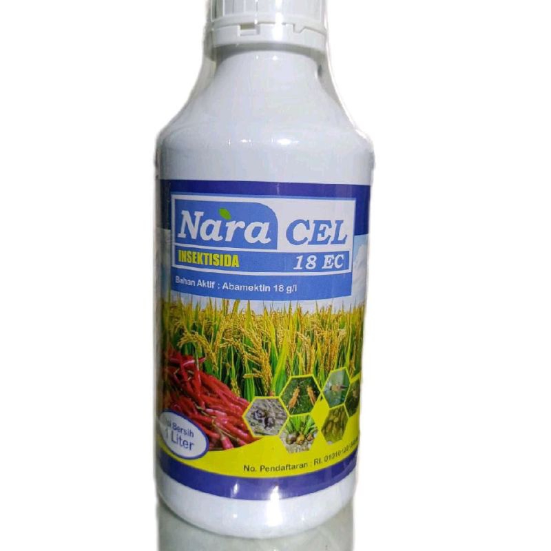 Murah NARACEL 18 EC ABAMEKTIN 1 Liter basmi wereng, keong, trips, kutu kebul, sundep kaper dan ulat 