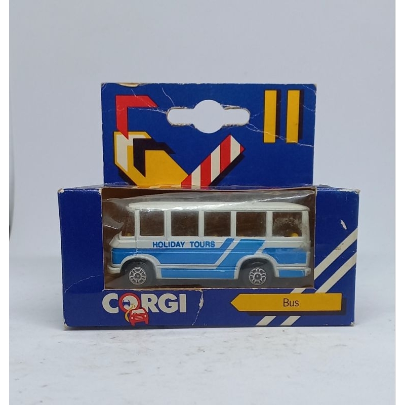 corgi mercedes benz bus holiday tours diecast 1/64 made in great britain (t)