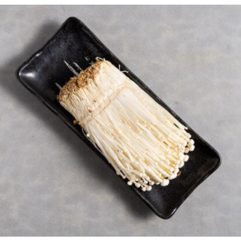 

Jamur Enoki Segar Kemasan 1 Pack | Jamur Putih Lembut untuk Sup, Salad, dan Tumisan