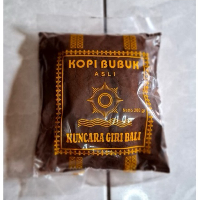 

Kopi Bubuk Asli Kuncoro Giri Bali 200gr