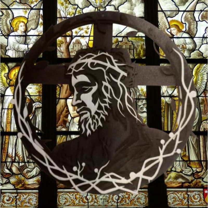 wall panel 3D art yesus jesus