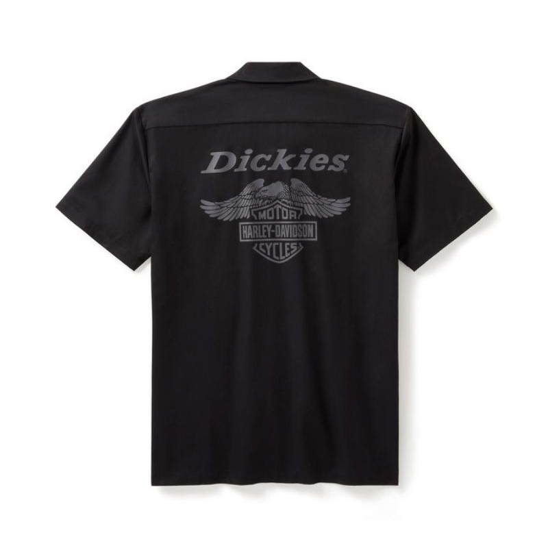 dickies harley davidson work shirt