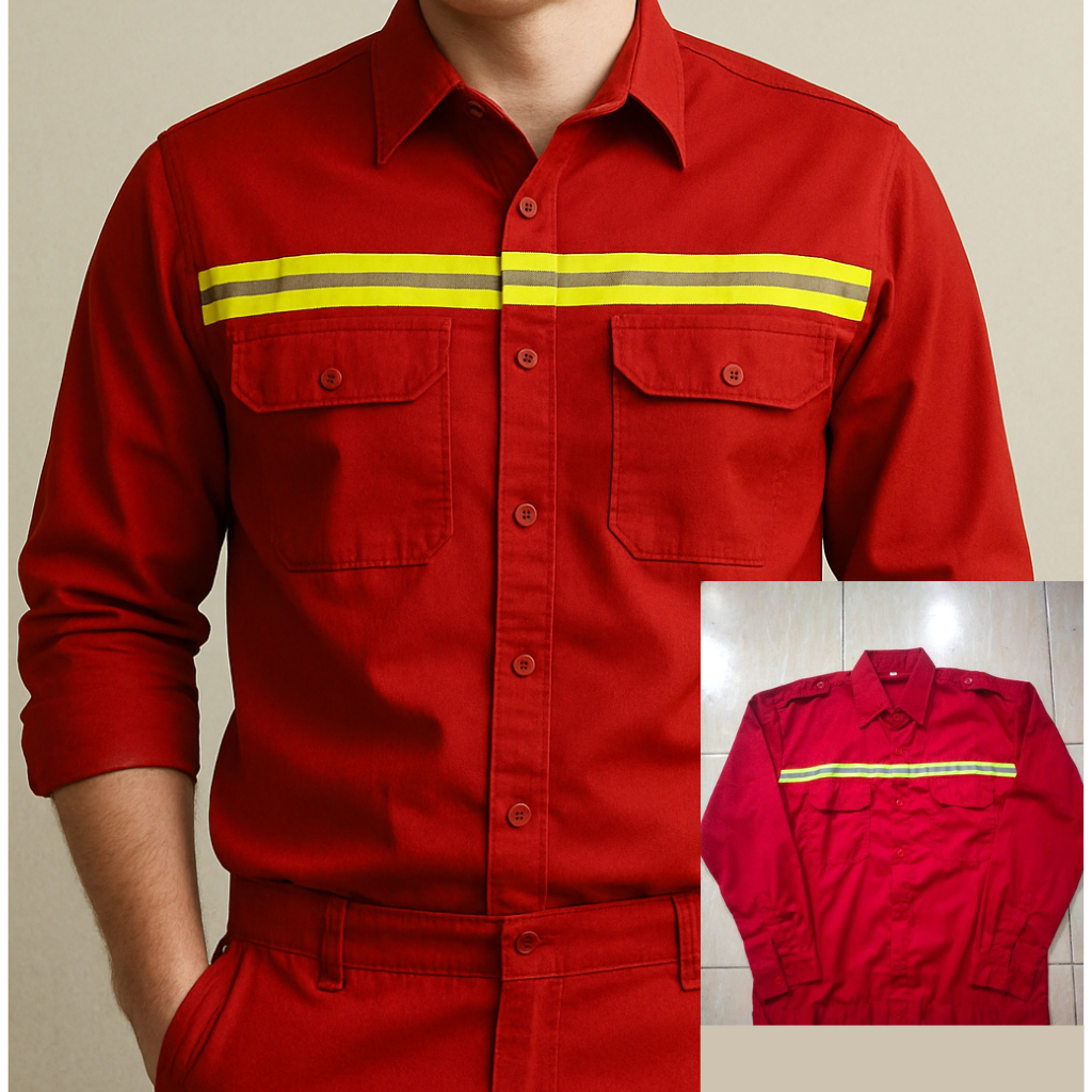 Baju Wearpack Kemeja Safety K3 Proyek