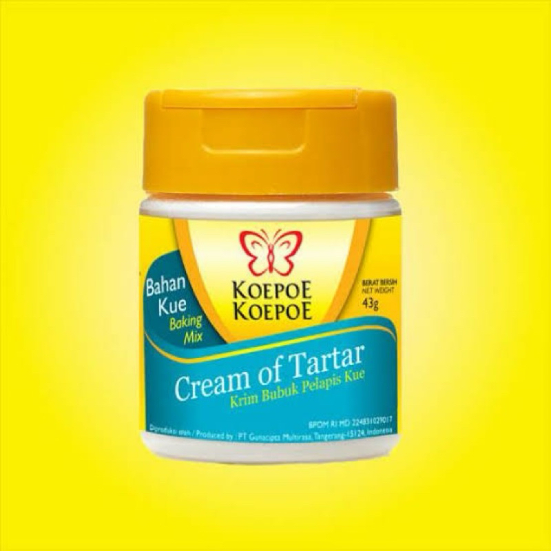 

Koepoe Koepoe Cream of Tartar 43 gr