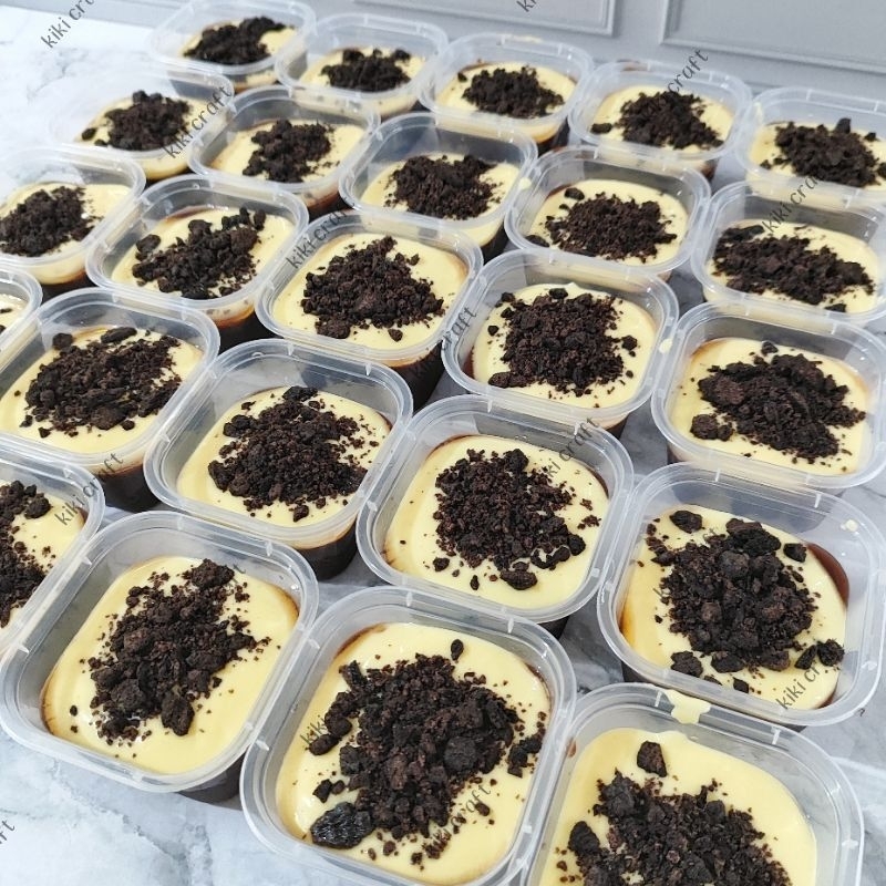 

[inn.dessert] Puding Cup Coklat Vla Keju Oreo 150ml