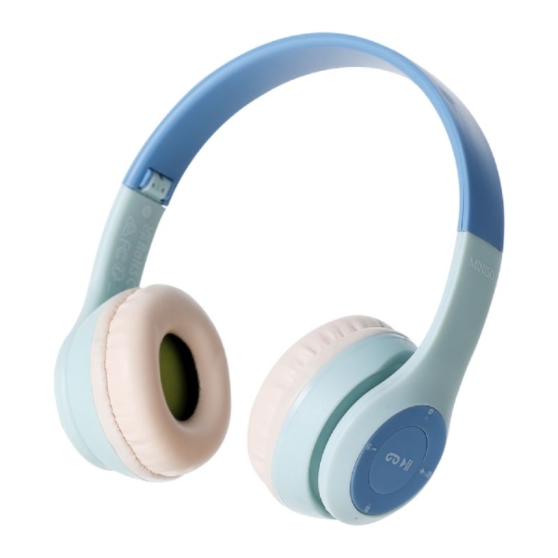 Headphone Wireless Miniso Headphone Bluetooth Miniso  BF001