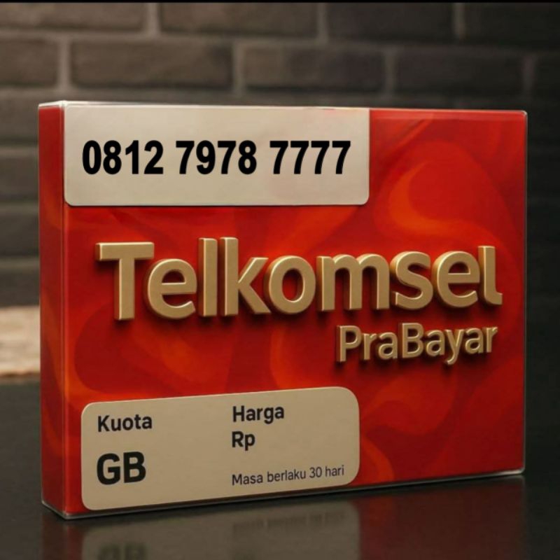 NOMOR CANTIK TELKOMSEL SIMPATI 7777 ekor