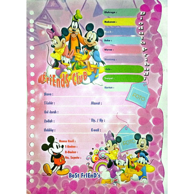 

Isi Kertas Binder BIODATA Merek Campur Loose Leaf A5 / WAJIB BACA DESKRIPSI ‼️