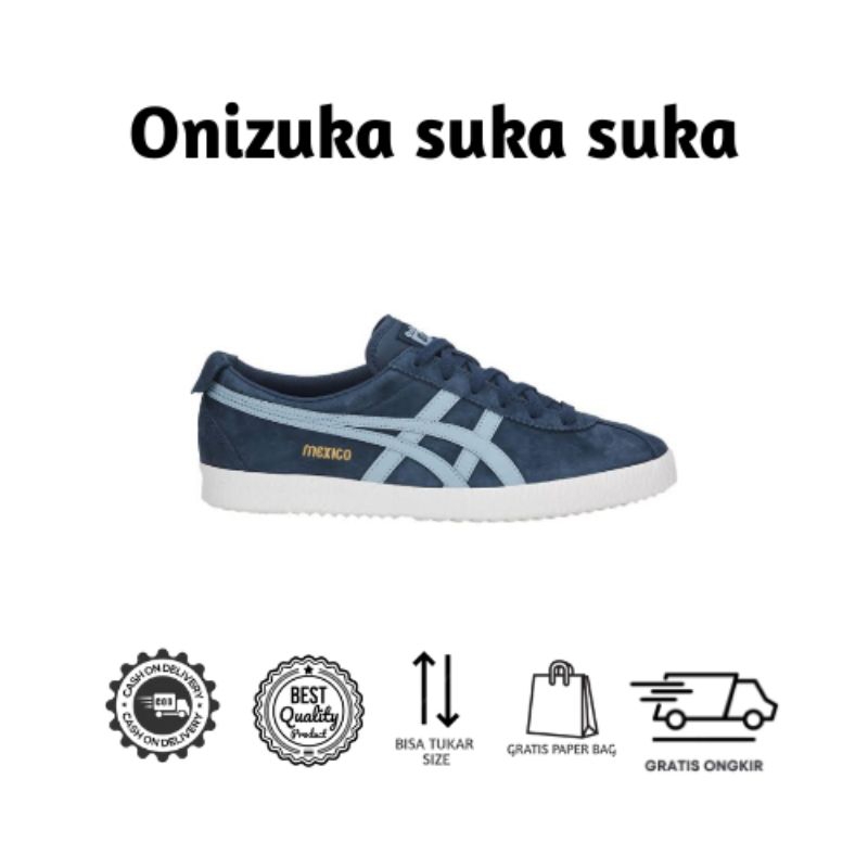 Sepatu Onitsuka Delegation Blue