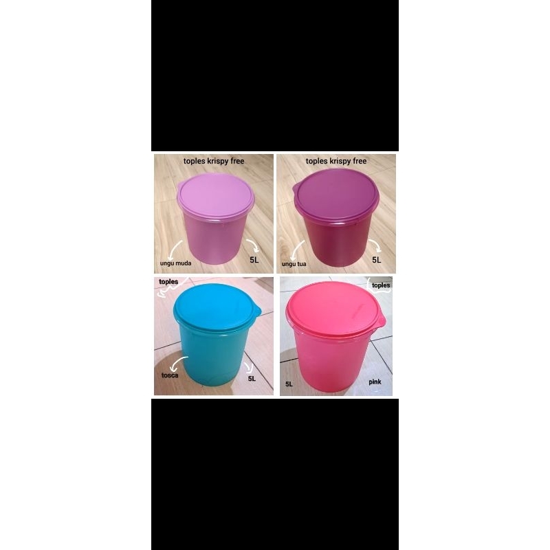 crispy canister Tupperware