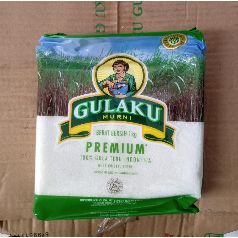 

Sale ‼️ Gulaku MURAH 1kg Gula Pasir / Gula Tebu hijau