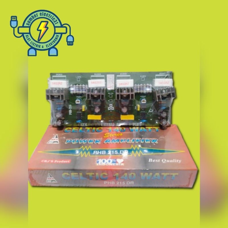 KIT DRIVER POWER AMPLIFIER CELTIC 140 WATT STEREO PHB 215 DR