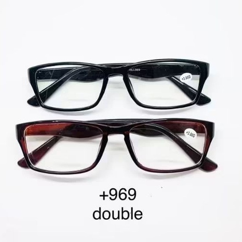 KACAMATA BACA PLUS (+) 2 FUNGSI BACA DAN JALAN DOUBLE LENSA