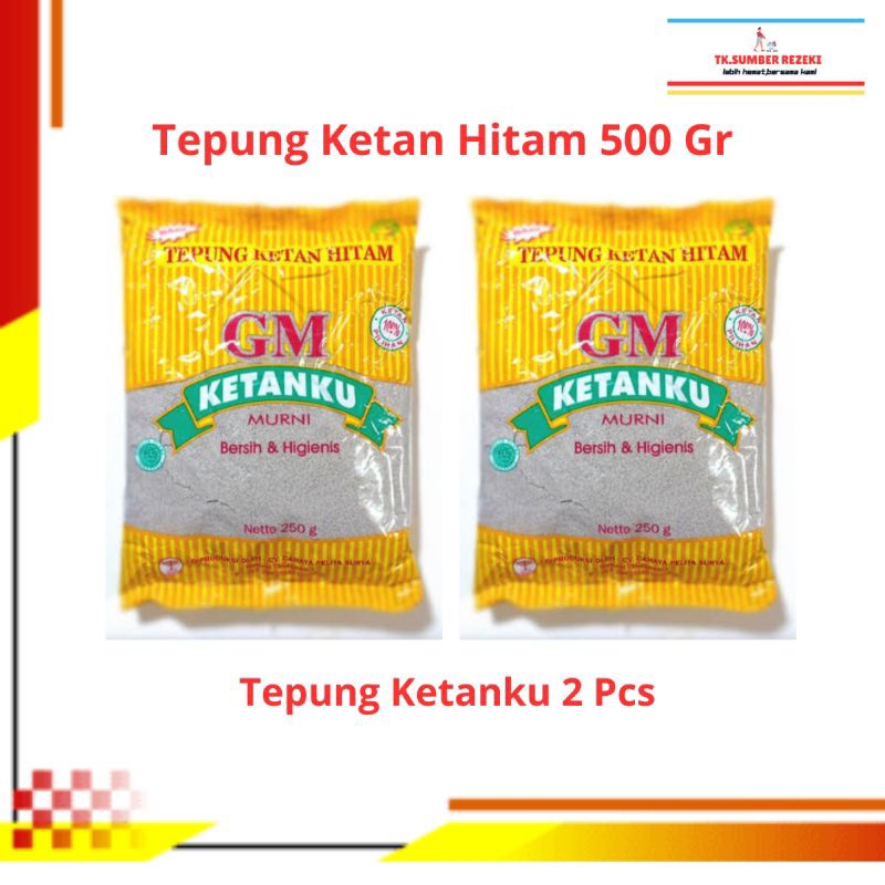 

[PAKET HEMAT ISI 2] Tepung ketan Hitam Ketanku 500 Gr PROMO MURAH
