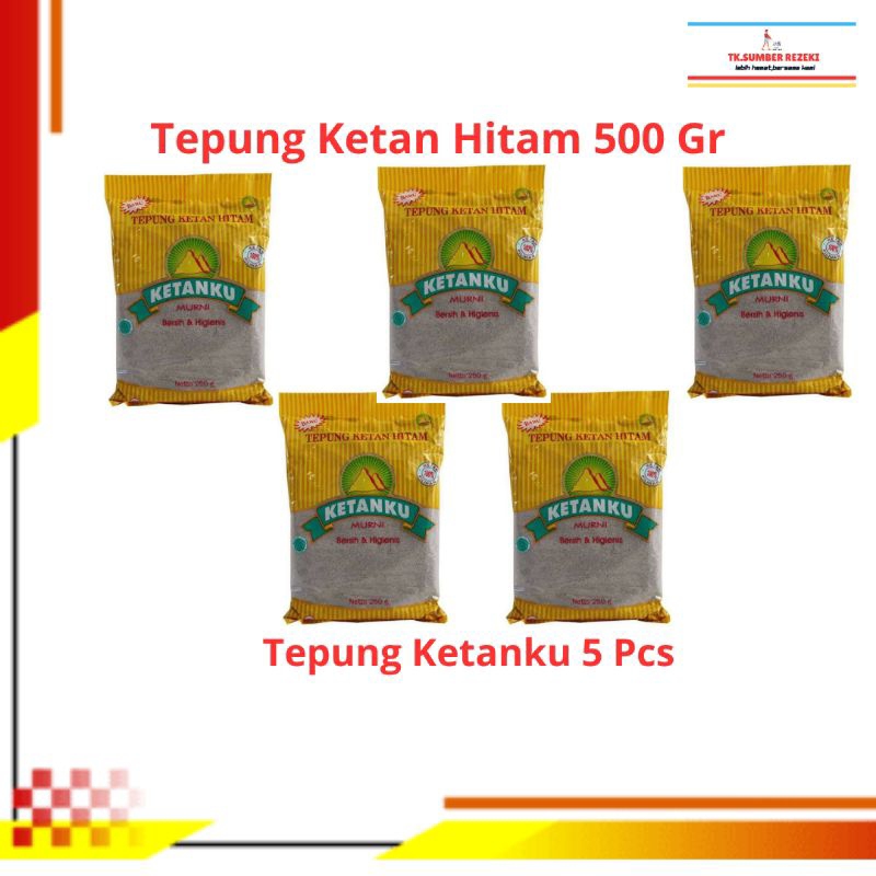 

[PAKET HEMAT ISI 5] Tepung ketan Hitam Ketanku 500 Gr PROMO MURAH