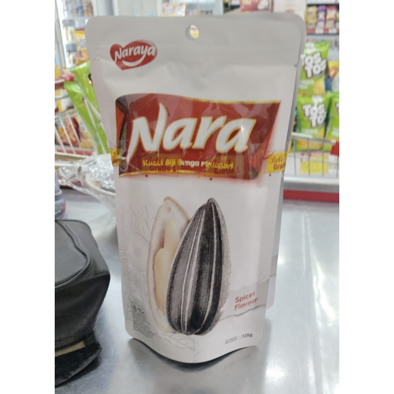 

Naraya Kuaci Biji Bunga Matahari Cemilan Snack Rempah 120gr