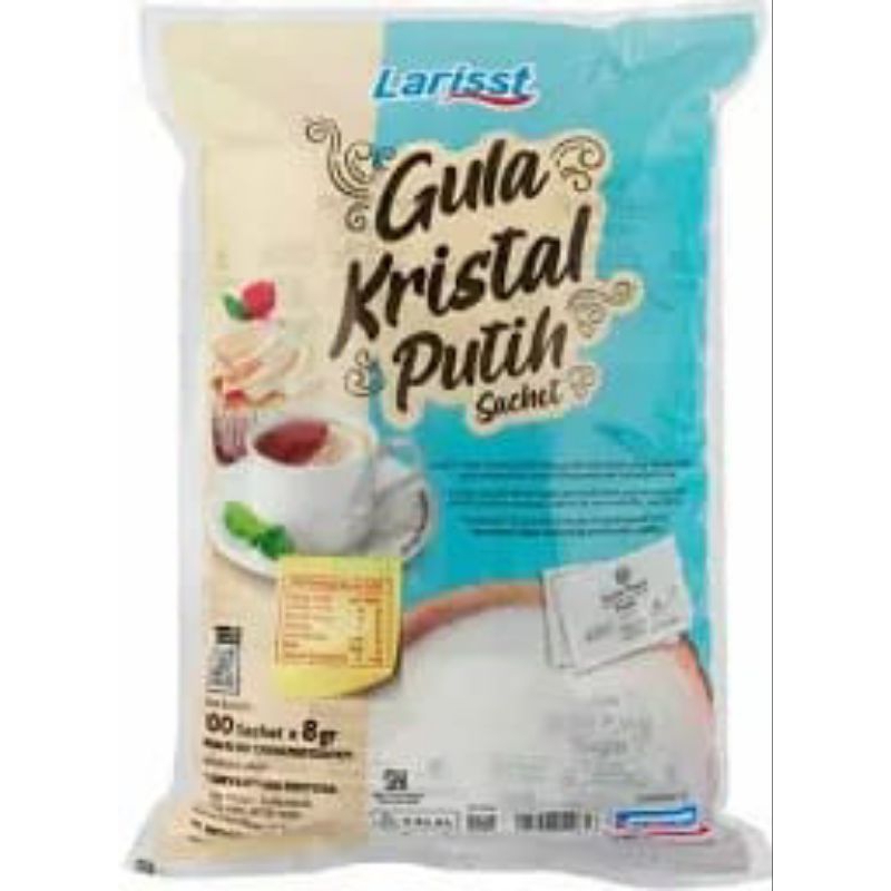 

Gula Kristal putih Larisst 100 pcs termurah