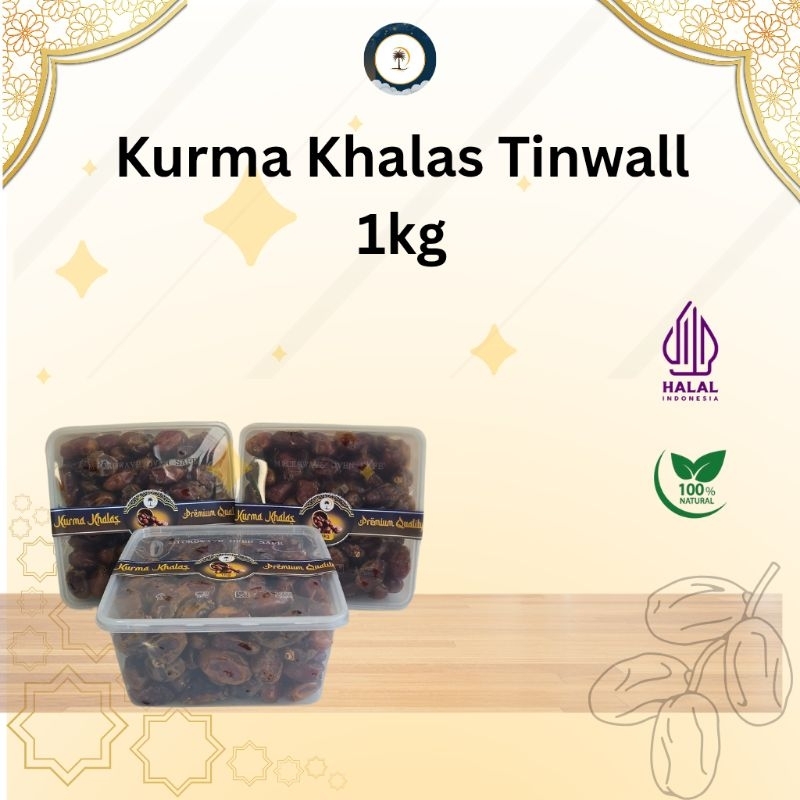 

Kurma Khalas 1kg - Kurma Timur Tengah