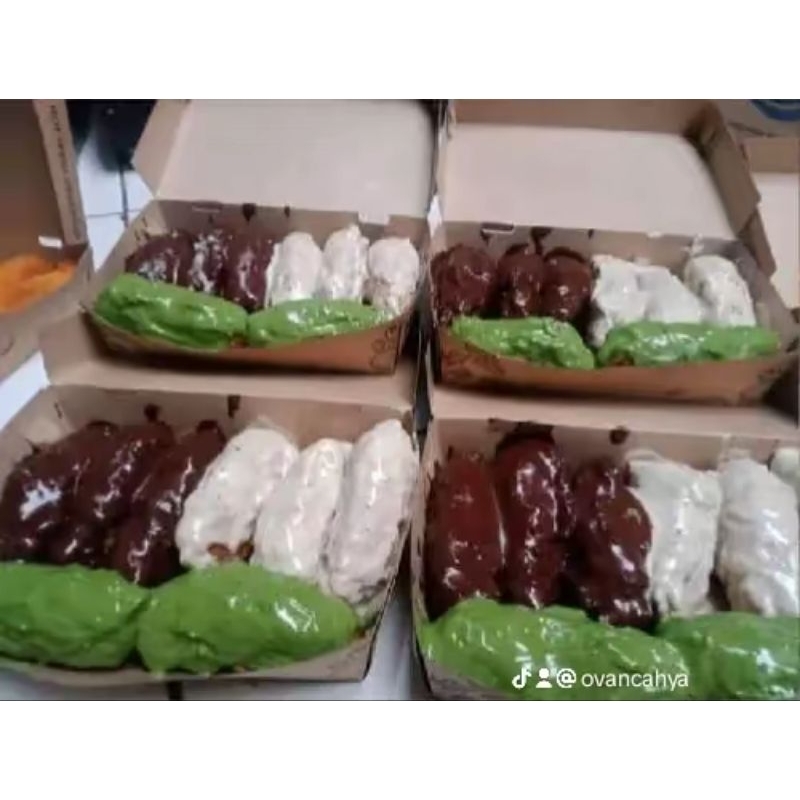 

pisang crispy rasa taro