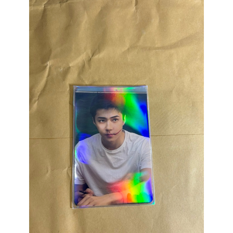 photocard pc sehun exo album official