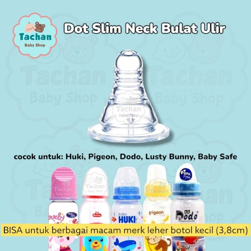 Pentil Dot Bulat / Nipple dot slim neck 3,8cm / pentil dot huki / pentil dot pigeon / nipple huki /n