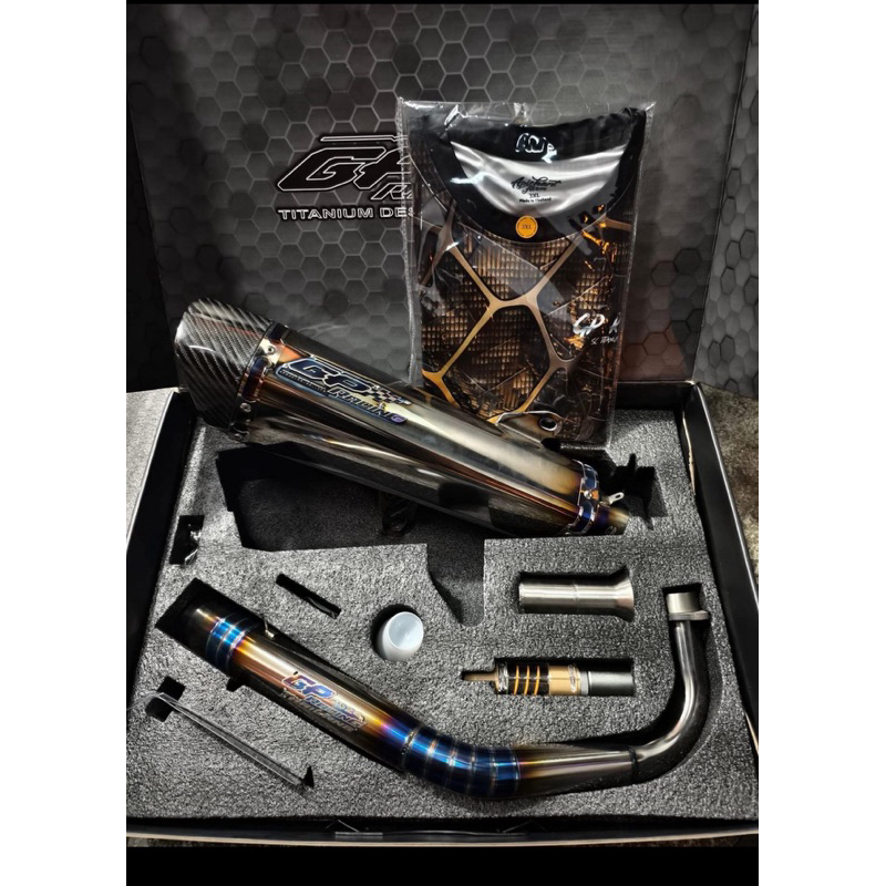 Knalpot Gp Racing Stainless Xmax X-Max GP Racing Original