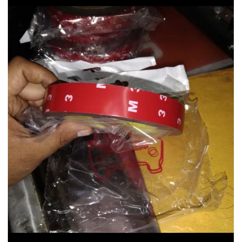 

lem doubel tip 3m ori merah