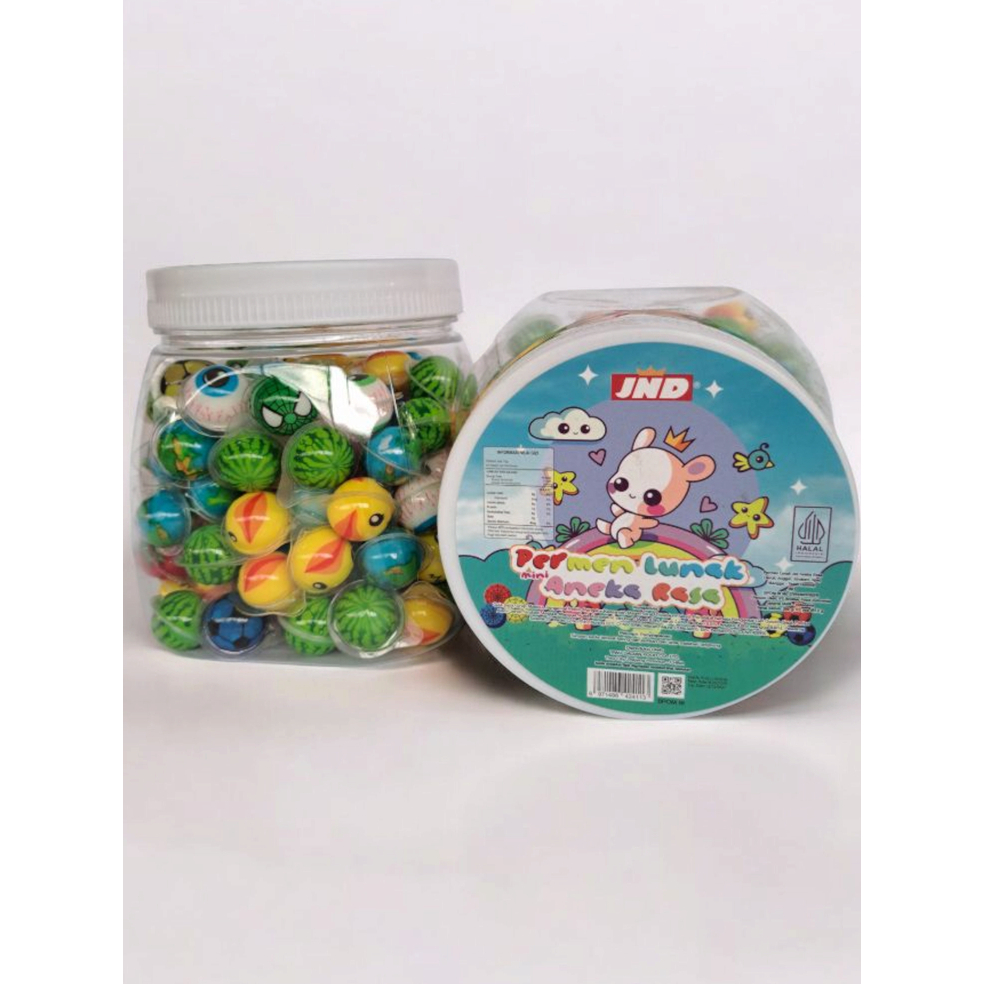 

sweet me permen lunak bola mini mix 1 toples isi 120 pcs