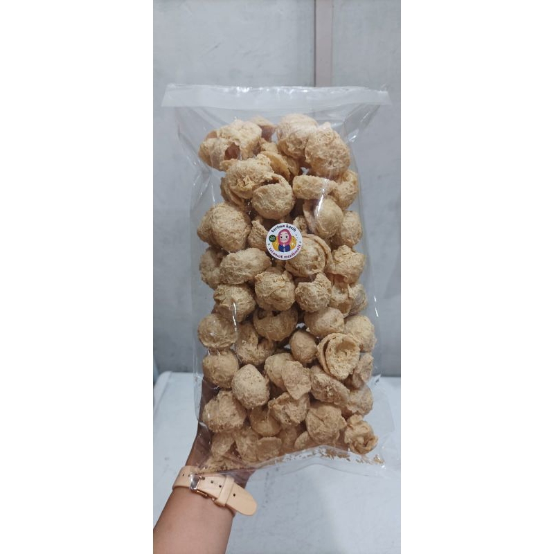 

Kembang tahu crispy gurihh asin 250gr