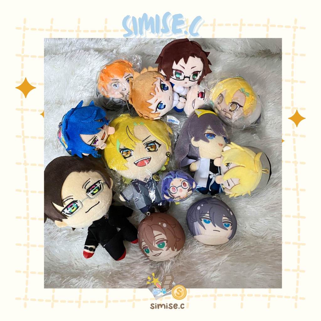 Hypnosis Mic Plush / Boneka Hypmic Plush Key Chain - Mochikororin, Nuigurumi, Omanjuu, Magnet, Pin