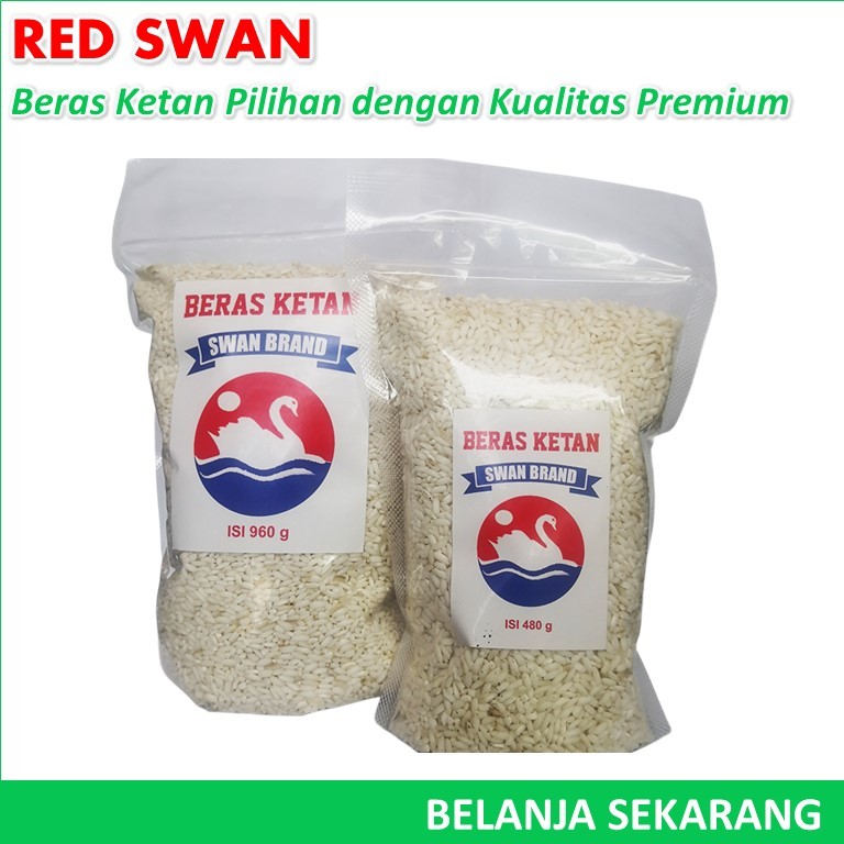 

Beras Ketan Putih Red Swan – Putih Bersih | Pulen Harum | Semi-Organik Tanpa Pengawet