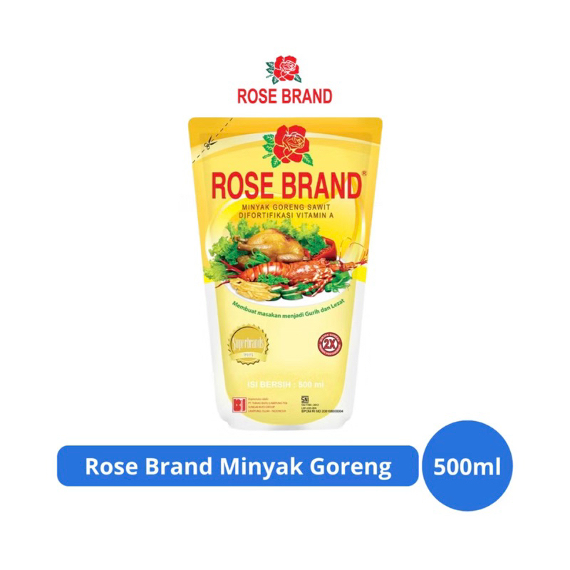 

Rose Brand Minyak Goreng Kelapa Sawit 500ml