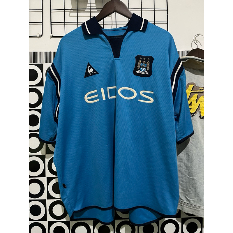 MANCHESTER CITY HOME 2001/02 ORIGINAL JERSEY