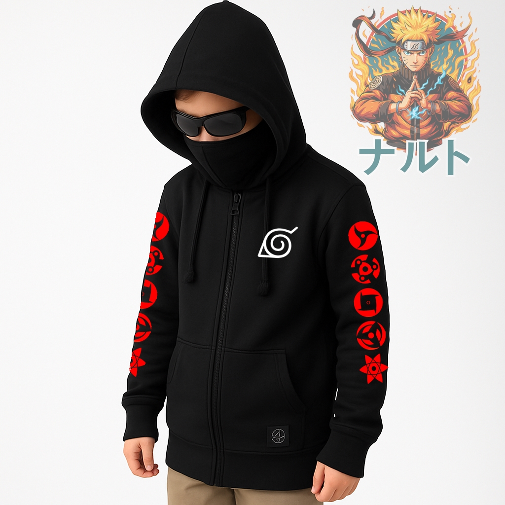 GRATIS PAKE NAMA Jaket naruto anak laki laki terbaru