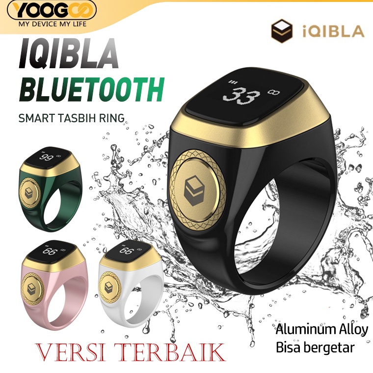22 Paling Laris Iqibla Zikr Ring Tasbih Digital Tasbih Smart IQIBLA Ring Iqibla Cincin Tasbih Digita