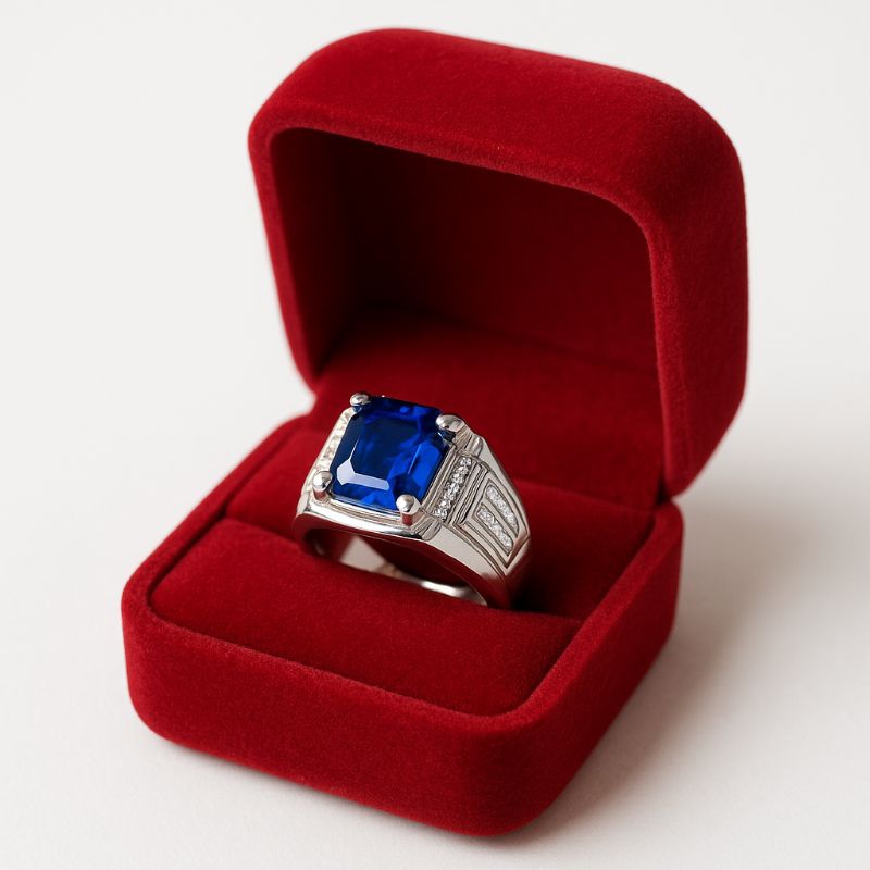 cincin batu king safir model cutting