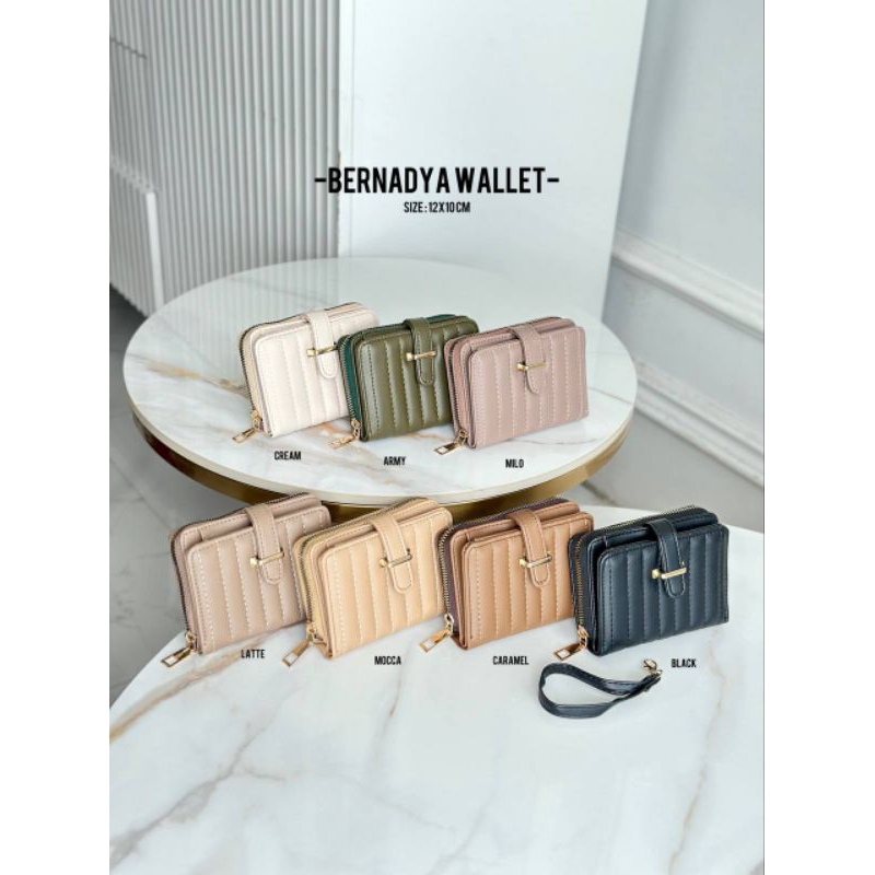DOMPET BERNADYA - by Zazabagshop - Dompet Wanita , Dompet Kecil Mini , Dompet Wanita Terbaru , Dompe